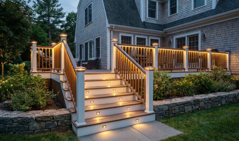 Outdoor-fire-pit-and-lighting-on-Massachusetts-deck-768x456